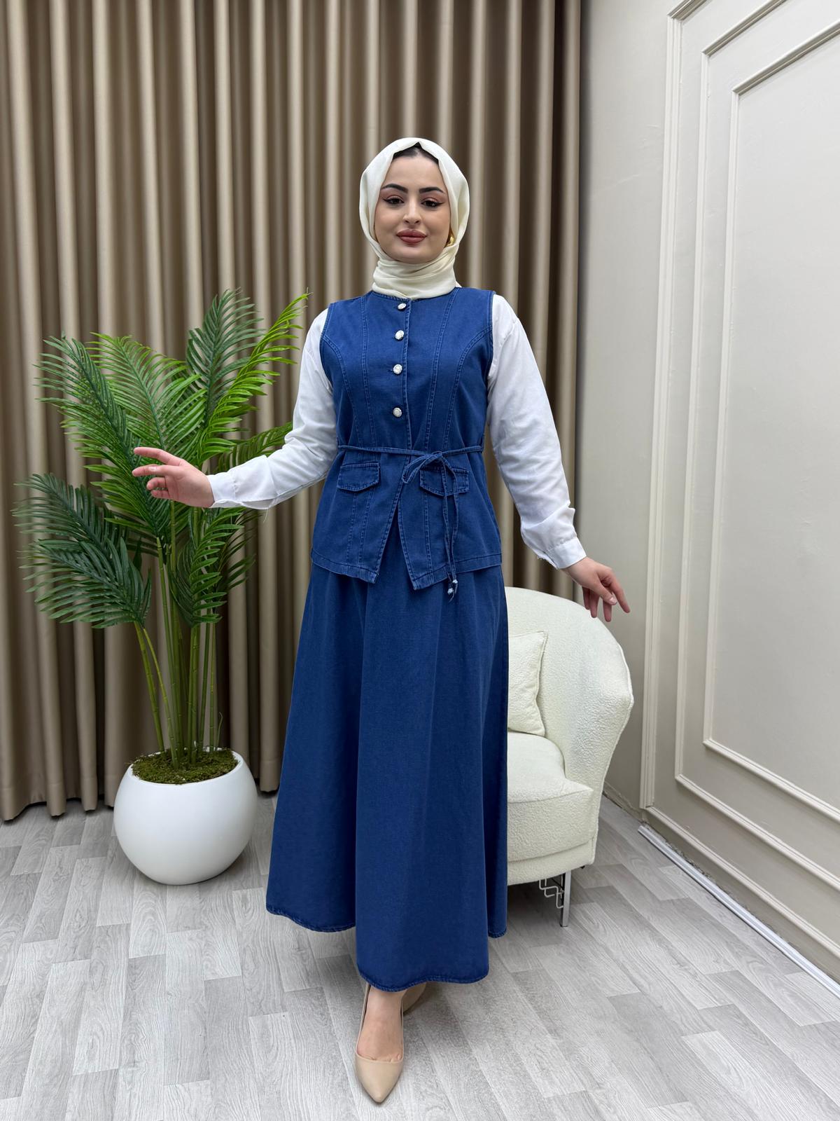 Gaye Kot Takım Mavi